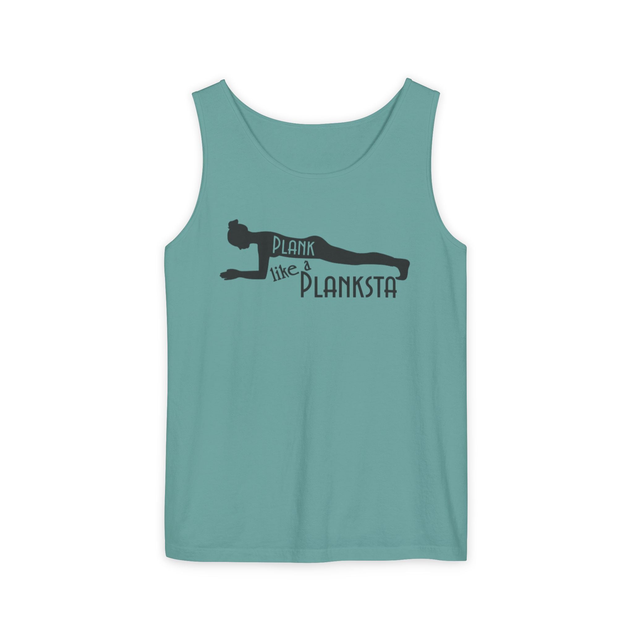 Plank Like a Planksta Tank Top — Funny Fitness Workout Tank