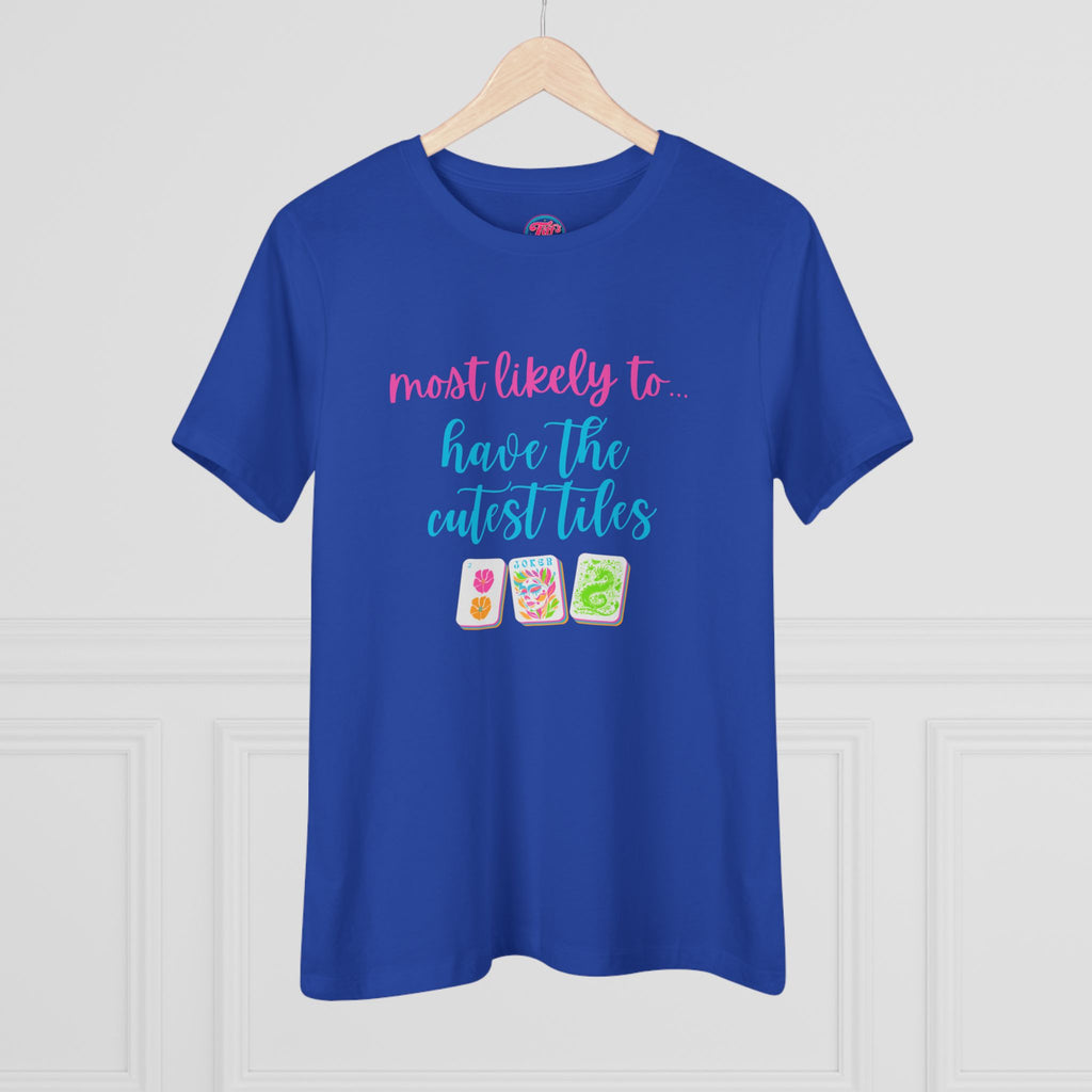 Most Likely To Have The Cutest Tiles T-Shirt — Cute Tee