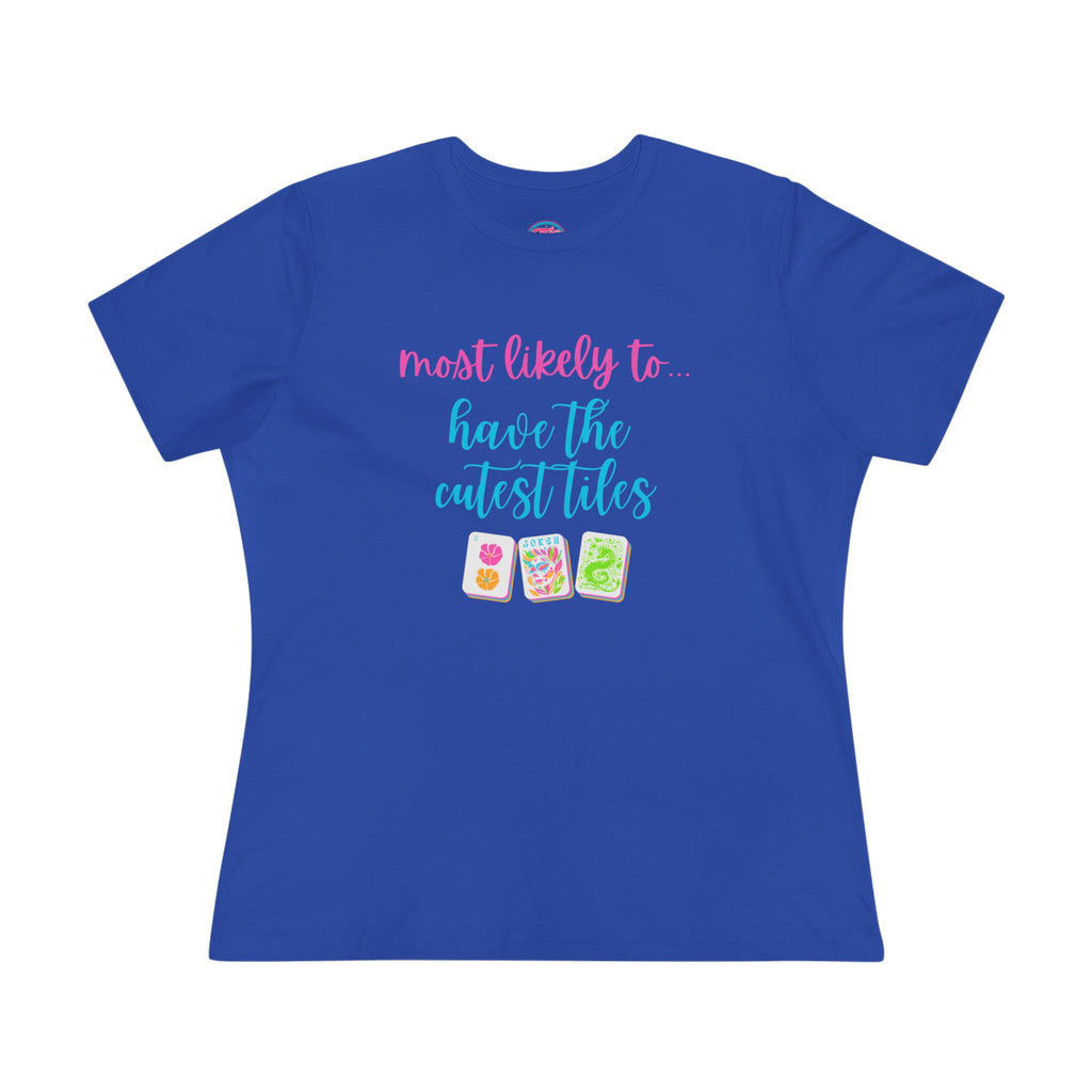 Most Likely To Have The Cutest Tiles T-Shirt — Cute Tee