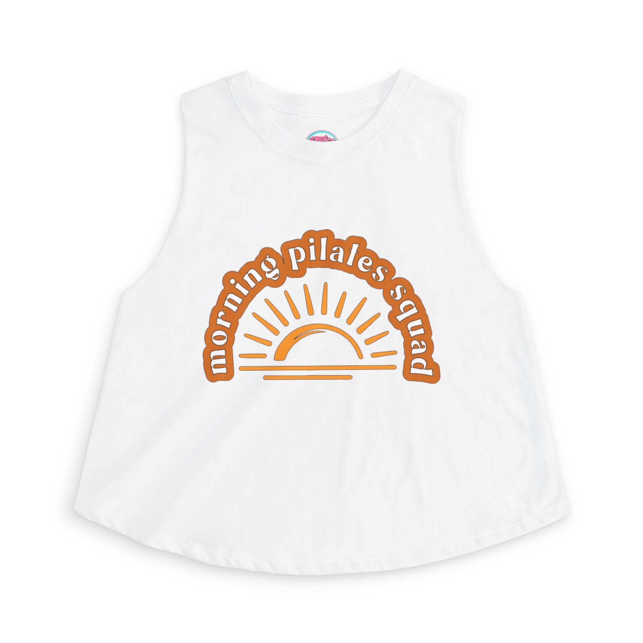 Morning Pilates Squad Crop Top — Women's Sunrise Pilates Tank