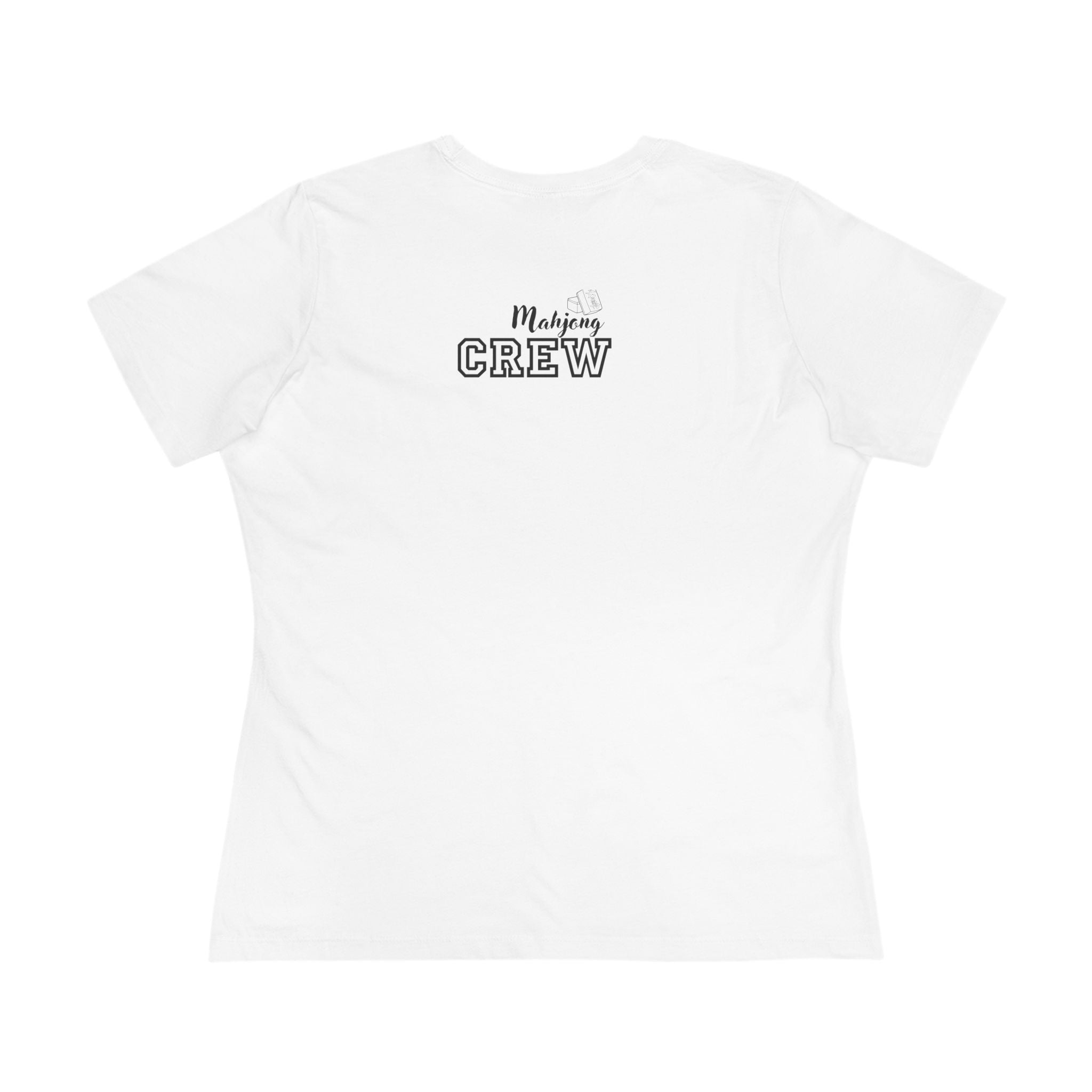 Pung Intended Women's Tee - Funny Mahjong Crew Cotton Shirt