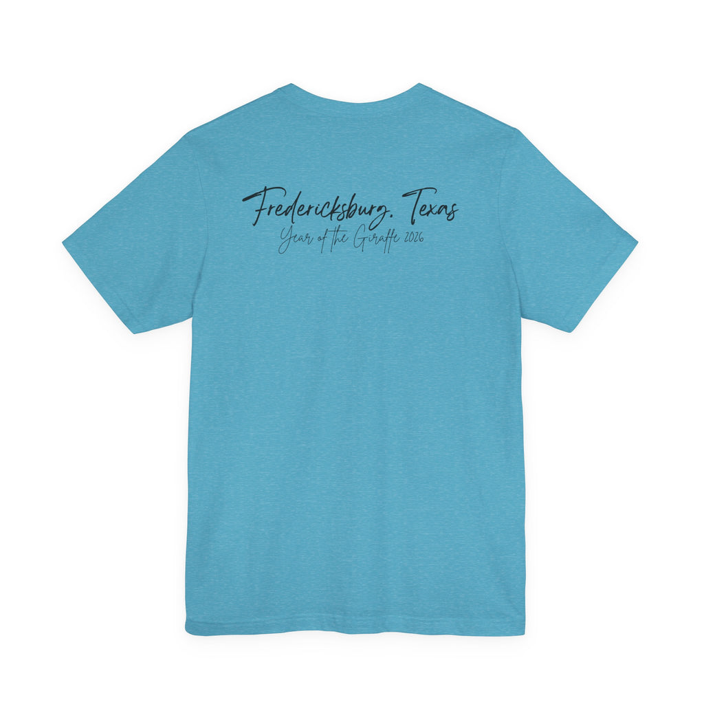 Fredericksburg Texas Vintage Scene Tee featuring Gracie