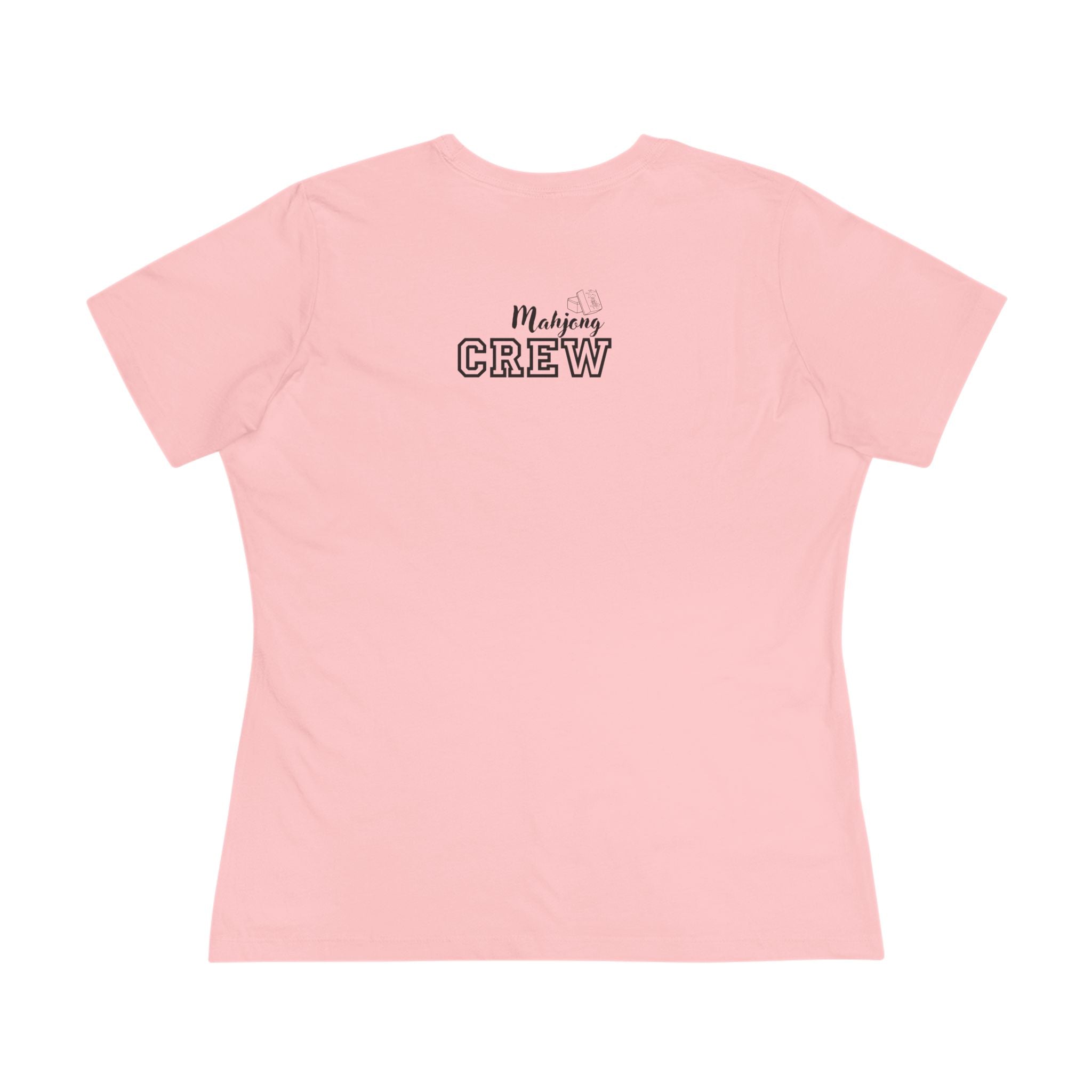 Pung Intended Women's Tee - Funny Mahjong Crew Cotton Shirt