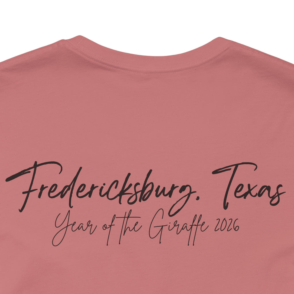 Fredericksburg Texas Vintage Scene Tee featuring Gracie