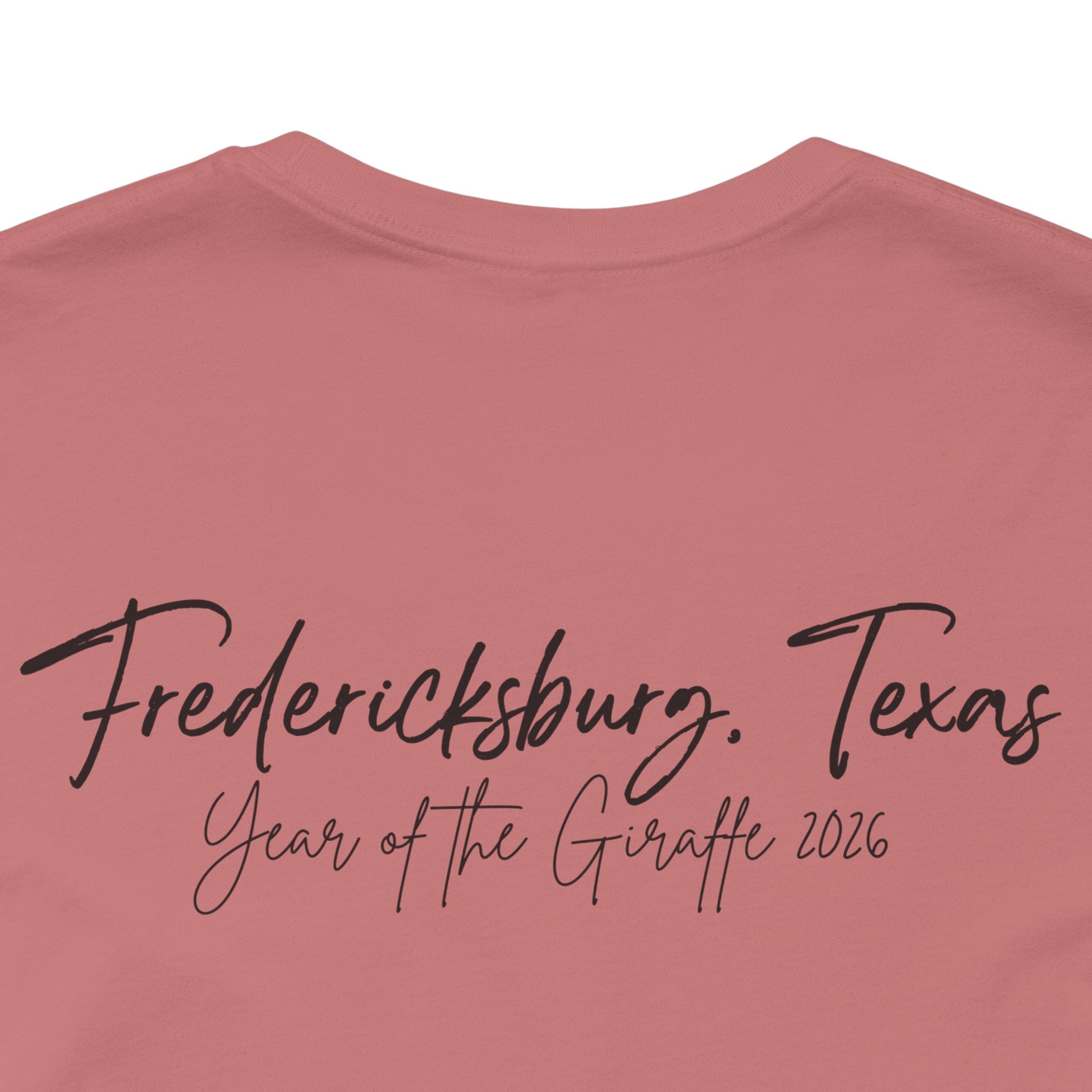 Fredericksburg Texas Vintage Scene Tee featuring Gracie